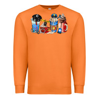 Carrot police coffee cup Premium Sweatshirt - AdoDesignShop