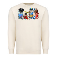 Sandshell police coffee cup Premium Sweatshirt - AdoDesignShop