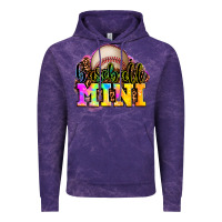 Cloud Purple baseball mini Vintage Hoodie - OliviaCreatesArt