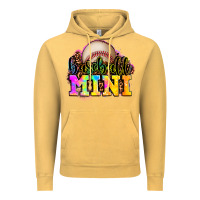 Vintage Mustard baseball mini Vintage Hoodie - OliviaCreatesArt