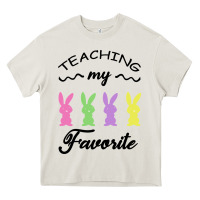 Teaching My Favorite Bunny Heavy Core Tee | Teevron