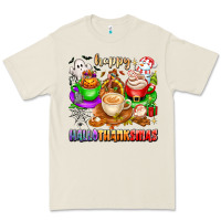 Bone happy hallothanksmas coffee cups with ghost turkey Premium Tee - texasbilliewilder