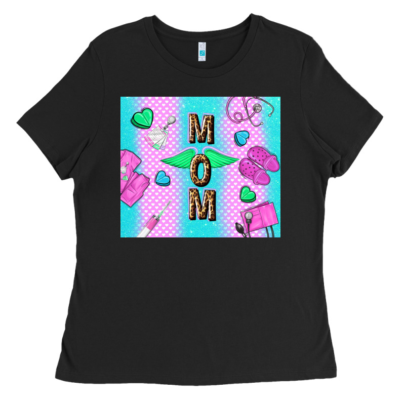 Nurse Mom Mother’s Day Ladies Tee by TumblerDesignByShophia | Teevron