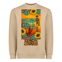 Mushroom don't jesus done it that way western skeleton  12 oz can cooler  (slim Heavyweight Sweatshirt - Artiststas
