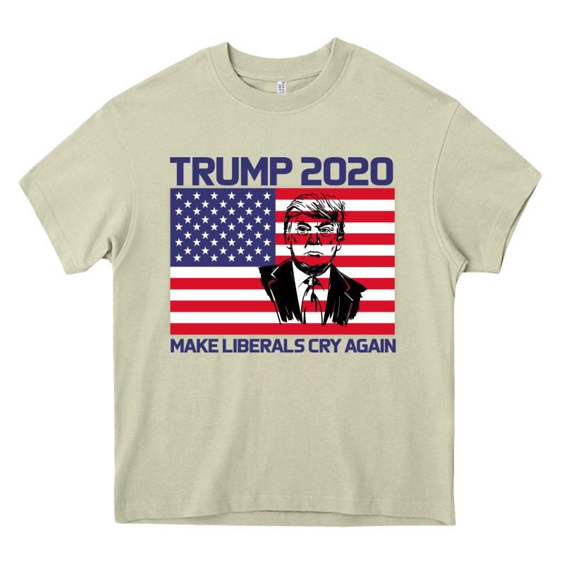 Trump 2020 Make Liberals Cry Again Heavy Core Tee by Bettercallsaul | Teevron