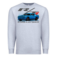 Heather Grey Blue Challenger RT T-Shirt Premium Sweatshirt - maiPhamDesign