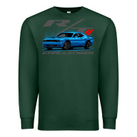 Sports Green Blue Challenger RT T-Shirt Premium Sweatshirt - maiPhamDesign