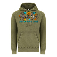 Vintage Olive auntie like a mom only cooler Vintage Hoodie - OliviaCreatesArt