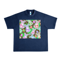 Navy Easter bunny and egg Urban Heavy Tee - CowGirlArtShop