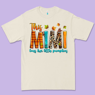 This Mimi Loves Her Little Pumpkins Premium Tee Designed By Texasbilliewilder