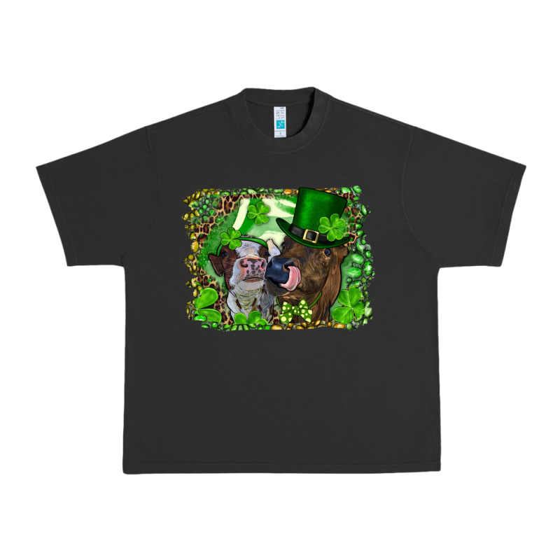 St. Patricks Day Heifers Urban Heavy Tee by RanaPortraitStore | Teevron