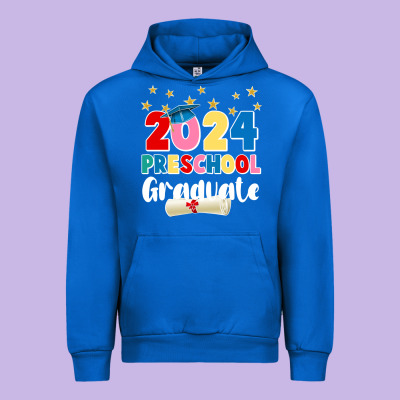 2024 Preschool Graduate Urban Hoodie Designed By Jahusdesignshop
