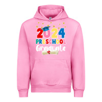 Fuchsia Pink 2024 preschool graduate Urban Hoodie - JahusDesignShop