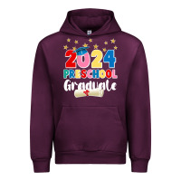 Mauve Wine 2024 preschool graduate Urban Hoodie - JahusDesignShop