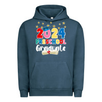 Pigment Midnight Navy 2024 preschool graduate Urban Hoodie - JahusDesignShop