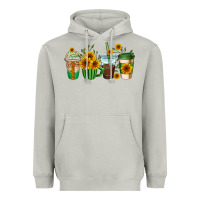 Moon Dust sunflowers coffee cups Heavyweight Hoodie - AdoDesignShop