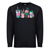 Black nurse fuel coffee cups Premium Sweatshirt - AdoDesignShop