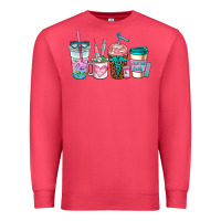 Cardinal nurse fuel coffee cups Premium Sweatshirt - AdoDesignShop