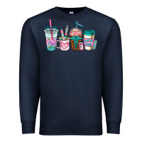 Navy nurse fuel coffee cups Premium Sweatshirt - AdoDesignShop
