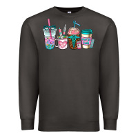 Smoke nurse fuel coffee cups Premium Sweatshirt - AdoDesignShop