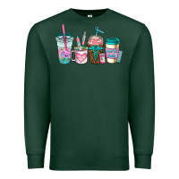 Sports Green nurse fuel coffee cups Premium Sweatshirt - AdoDesignShop