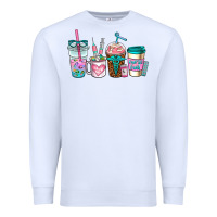 White nurse fuel coffee cups Premium Sweatshirt - AdoDesignShop