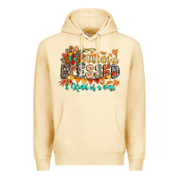 Pina Colada Thankful Blessed Kind Of Mess Premium Hoodie - CowhideDigitalArt