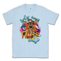 Dusty Blue Holy cow i am cute baby cow Classic Tee - HowdyJamesFarm