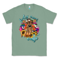 Sage Holy cow i am cute baby cow Classic Tee - HowdyJamesFarm