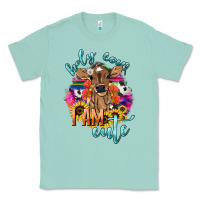 Seafoam Holy cow i am cute baby cow Classic Tee - HowdyJamesFarm