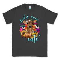 Smoke Holy cow i am cute baby cow Classic Tee - HowdyJamesFarm