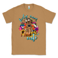 Toasted Coconut Holy cow i am cute baby cow Classic Tee - HowdyJamesFarm