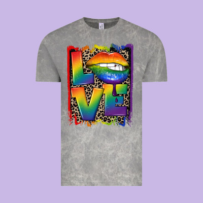 Love Pride Vintage Tee Designed By Cowgirlartshop