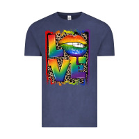 Vintage Denim Love pride Vintage Tee - CowGirlArtShop