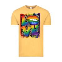 Vintage Mustard Love pride Vintage Tee - CowGirlArtShop