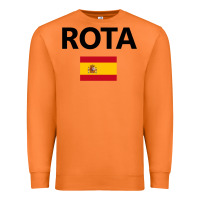 Carrot rota spain spanish flag city vacation travel gift pullover hoodie Premium Sweatshirt - maiPhamDesign