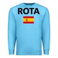 Ocean Blue rota spain spanish flag city vacation travel gift pullover hoodie Premium Sweatshirt - maiPhamDesign
