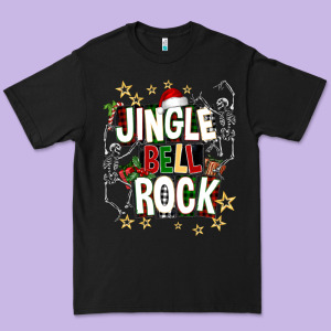 Jingle Bell Rock Premium Tee Designed By Nancycooperartshop