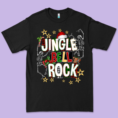 Jingle Bell Rock Premium Tee Designed By Nancycooperartshop