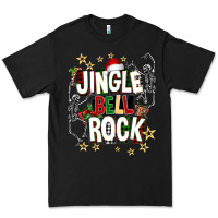Black Jingle bell rock Premium Tee - NancyCooperArtShop