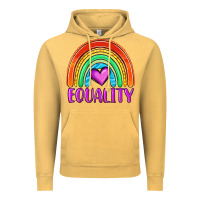 Vintage Mustard equality rainbow Vintage Hoodie - OliviaCreatesArt