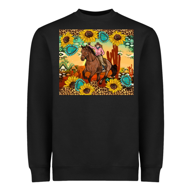 Cowgirl Heavyweight Sweatshirt by Artiststas | Teevron