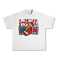 Lunar Rock Football mom red and blue team color mother's day Urban Heavy Tee - HowdyJamesFarm