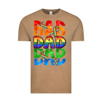Vintage Coffee Dad dad dad pride Vintage Tee - CowGirlArtShop
