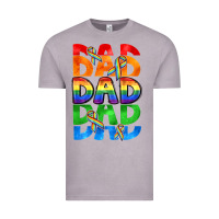Vintage Zinc Dad dad dad pride Vintage Tee - CowGirlArtShop
