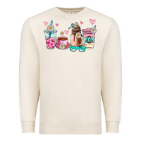 Sandshell mom coffee cup Premium Sweatshirt - AdoDesignShop