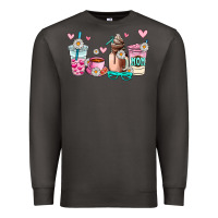 Smoke mom coffee cup Premium Sweatshirt - AdoDesignShop