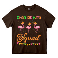 Chocolate Brown Cinco De Mayo Squad Heavy Core Tee - Bettercallsaul