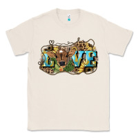 Natural Love baby Cow Classic Tee - HowdyJamesFarm