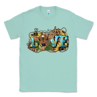 Seafoam Love baby Cow Classic Tee - HowdyJamesFarm